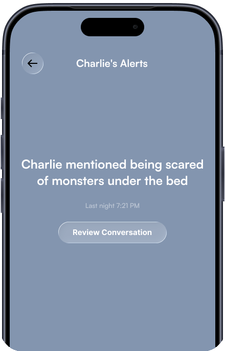 Get notified when it matters screen